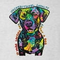 thumbnail image 2 of Wild Bobby, Dean Russo Unconditional Loyalty Dog Lover Mens Premium Tri Blend T-Shirt, Heather White, XX-Large, 2 of 6