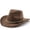 Coffee-1, variant on Cowboy Hat for Women and Men Western Cowgirl Hats Suede Cowboy Hat for Rodeo, Farming,Traveling,Outdoor Work