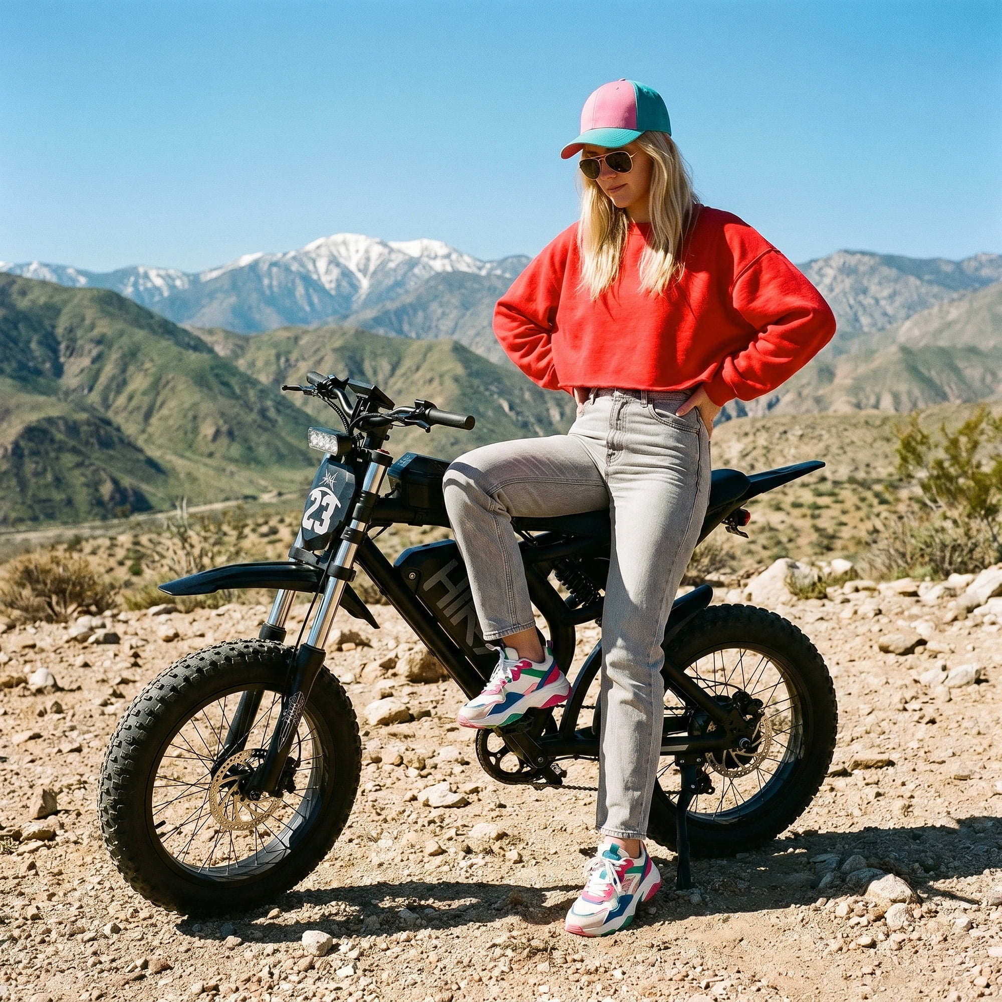 HiKeep 1500W/3000W Peak Off-Road Electric Bike for Adults, 52V 40Ah UL Battery, 20"x4" Fat Tire Dirt Ebike, 40MPH E-Mountain Bike, 40-85 Miles Range, UL 2849