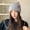 C1, variant on Womens Winter Ribbed Beanie Crossed Cap Chunky Cable Knit Pompom Soft Warm Hat
