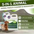 thumbnail image 2 of ProVetLogic Animal Facility Disinfectant & Deodorizer 1 Gallon | Concentrated Cleaner & Pet Odor Eliminator, 2 of 8