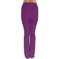 thumbnail image 3 of Vivian's Fashions Flare Bottom Pants, Junior Size (Purple, Small), 3 of 3
