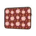 thumbnail image 2 of Bingfone Cute Pig With Coins Laptop Sleeve Case 13 Inch, 360° Protective Computer Carrying Bag, 2 of 9