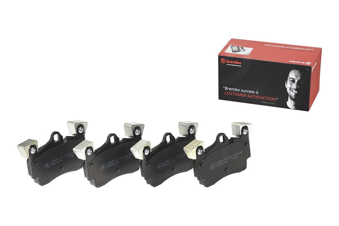 Brembo P85088 Premium Low-Met OE Equivalent Pad