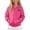 Hot Pink, variant on Cethrio Girls Zip up Hoodies Size 6, Lightweight Fleece‑Lined Printed Casual Long Sleeve Girls Jackets Hot Pink