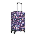 thumbnail image 3 of Uemuo mushroom colorful Skull star Printed Washable Luggage Cover - Fashion Suitcase Protector Fits 18-32 Inch Luggage -Small, 3 of 9