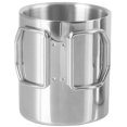 thumbnail image 2 of Stainless Steel Cup Folding Handle Cup for Travel Camping Backpacking, 2 of 5