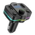 thumbnail image 4 of PEONAVET A Fm A Fm Car MP3 Player FM Transmitter PD18W Fast Charging Car Bluetooth Hands- AUX Play Car Charging, 4 of 9
