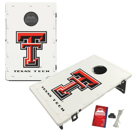 Texas Tech Red Raiders Bag - Texas Tech Red Raiders 2 'x 3' Classic Design BAGGO Bean Bag Toss Game - No Size