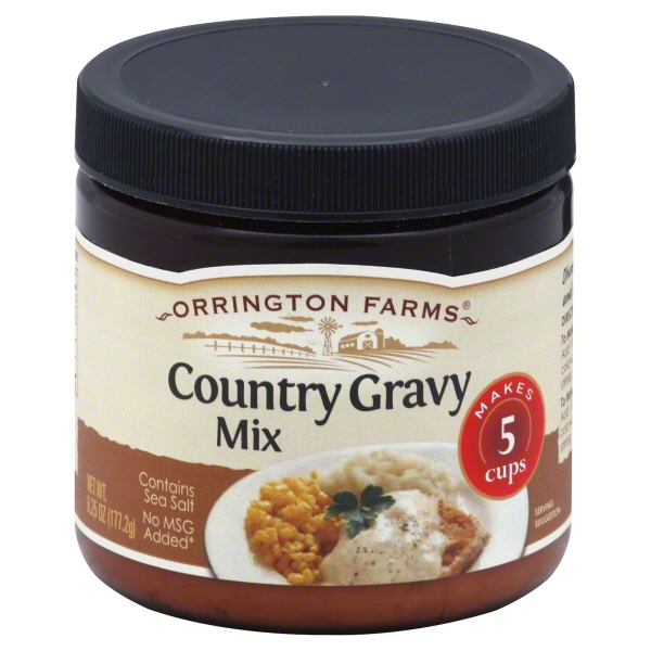 Orrington Farms® Country Gravy Mix 6.25 oz. Plastic Jar