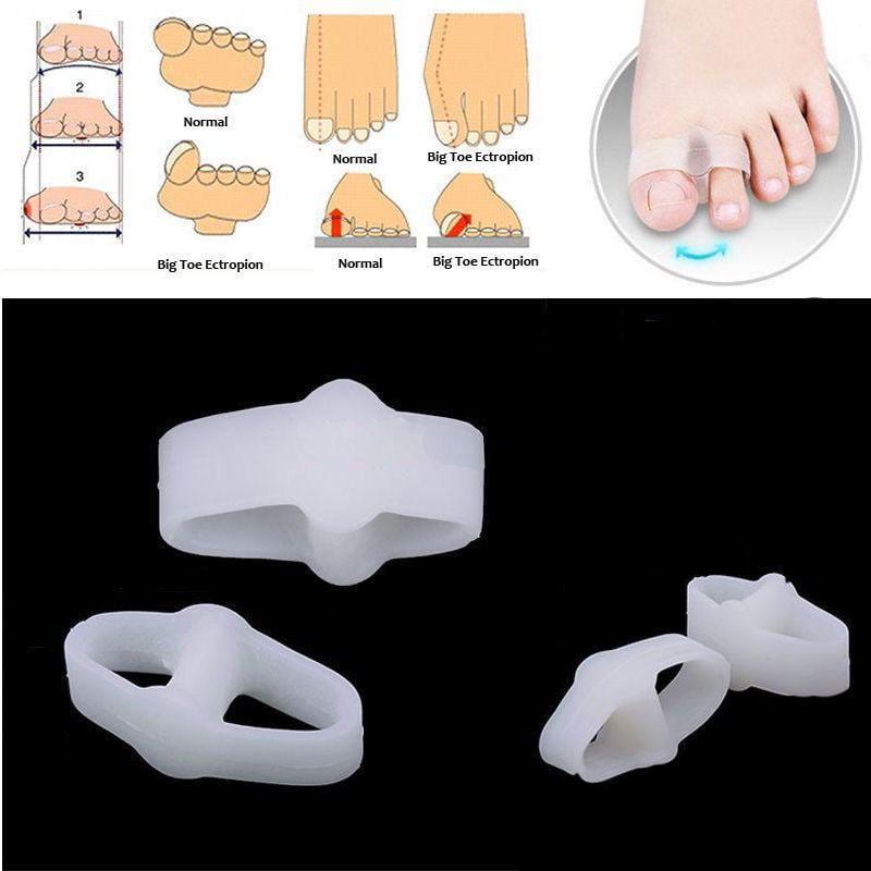 Silicone Gel Pain Relief Toe Straightener Separator Bunion Corrector