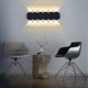 thumbnail image 3 of 12W LED 31cm Indoor Wall Light White Modern Lamp Up Down Spot Wall Lamp Aluminum Wall Lighting Warm White Light 3000K, 3 of 5