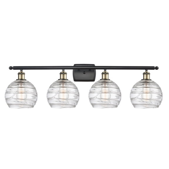 Innovations 516-4W-BAB-G1213-8-LED Four Light Bath Vanity from Ballston collection