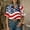 Red, variant on WCJM Ladies The 4th 250th Tank Top Flag Print Button Down Long Sleeve Ruffled Cuffs Pleated Loose Fit Top(White,S)