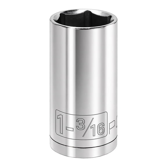 Powerbuilt 1/2 Inch Drive x 1-3/16 Inch 6 Point Deep Socket - 940113