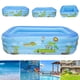 thumbnail image 2 of Muyoka Austok Piscina inflable, piscina de 82.6 x 55 x 25.5 pulgadas, para niños, adultos, piscina inflable familiar de tamaño completo de 3 capas gruesas para exteriores, jardín, fiesta de agua de ve Muyoka Hogar, 2 of 7