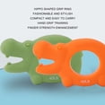 thumbnail image 3 of Grip Trainer Ring, Silicone Rings Hand Training Hand Grip Trainer Forearm Finger Hand Grip Trainer Forearm Ring Hand Trainer Silicone Squeezer for Muscle Strengthening Training, 3 of 7