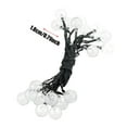 VBXOAE 20 LED Christmas Balls String Lights 10ft Long Battery Operated