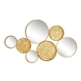 thumbnail image 1 of Sagebrook Home METAL 39" MIRRORED WALL DECOR,GOLD, WB, 1 of 4