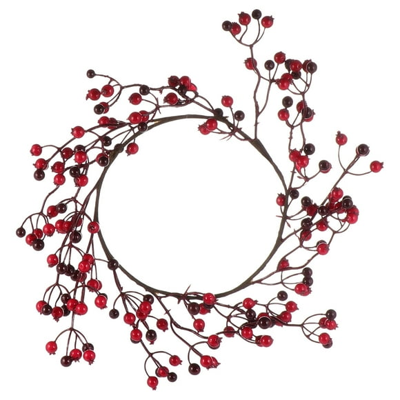 Guirnalda de decoración festiva creativa Guirnalda artificial de Navidad con frutos rojos