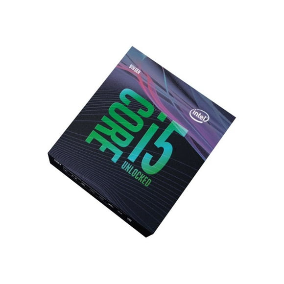 Intel Core i5 9600K - 3.7 GHz - 6-core - 6 threads - 9 MB cache - LGA1151 Socket - Box (without cooler)