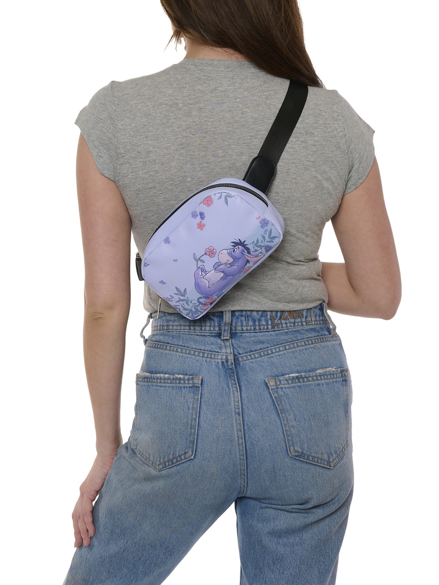 Disney Winnie the Pooh Eeyore Belt Bag Crossbody Fanny Pack Waist Bag Women