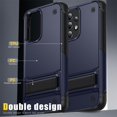 thumbnail image 4 of JTCASES for Samsung Galaxy A53 5G Case, Foldable Kickstand Heavy Duty Protective Rugged Hybird Anti-slip Shockproof/Drop Resistant PC TPU Shell for Samsung Galaxy A53 5G, Navyblue, 4 of 7