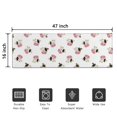 thumbnail image 5 of White Cow Head Pattern Door Rugs,Washable Non Slip Door Mats Indoor,Decorative Door Mats,Entry Mat Indoor for Entrance,Bedroom,Kitchen,Bathroom,16"x47", 5 of 6
