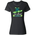 thumbnail image 3 of Inktastic Vero Beach, Florida Happy Sea Turtle Women's T-Shirt, 3 of 5