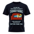 thumbnail image 1 of Playera de los Simpson para Caballero, con Estampados de Homero con Frases Negro Talla Ch, 1 of 4