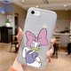 thumbnail image 1 of Funda transparente de Mickey, Minnie Mouse, Daisy, Pato Donald, Stitch para iPhone SE 2022 2020, iPhone 7, 6, 6S, 7, 8 Plus, 1 of 4