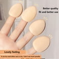 thumbnail image 5 of Water Drop Finger Powder Puff Face Concealer Wet And Dry Dual Purpose Suit 2 Mini Fingertips Without Powder Fff, 5 of 5