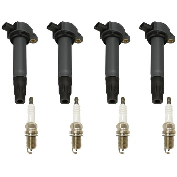 4 Direct Ignition Coil & Spark Plugs For Chrysler 200 2.4L 2011-2014