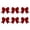 Red, variant on YuanGuangQ 6PC Velvet Christmas Bows, Festive Fabric Decorative Ornament for Tree or Wreath, for Holiday Season Gift Wrapping, Festive Party Decor Setup, Winter Home Atmosphere Enhancement