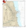 NOAA Chart 14928: Chicago Harbor 21.00 x 17.62 (Small Format Waterproof)