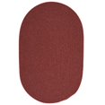 thumbnail image 1 of Colonial Mills Rug WL11R048X048 Bristol - Rosewood 4 ft. round Braided Rug, 1 of 2