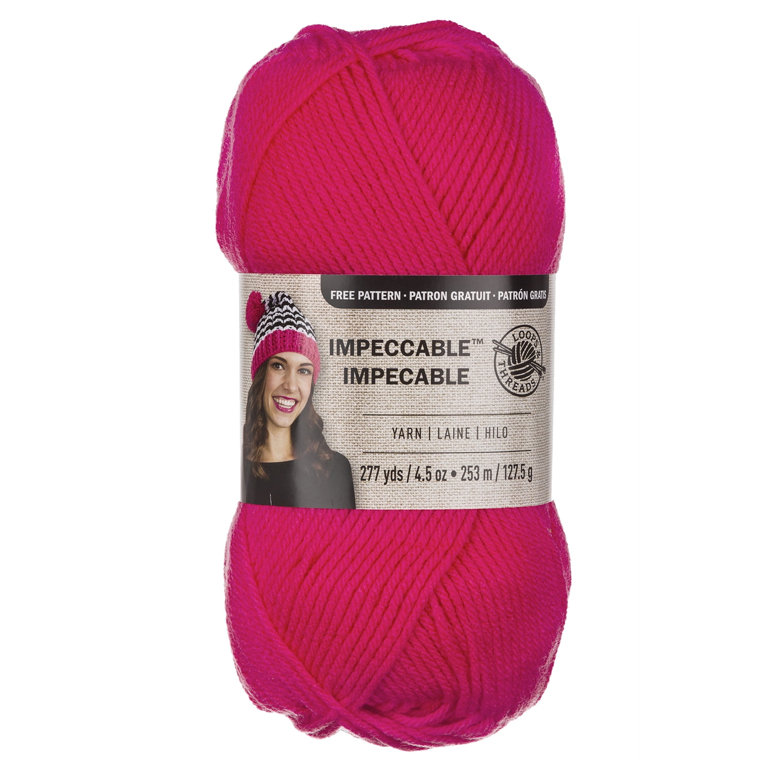 Loops & Threads Impeccable Solid Yarn, 18 Pack