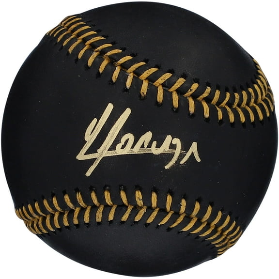 Yoan Moncada Chicago White Sox Autographed Black Leather Baseball