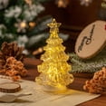 thumbnail image 4 of EaseDay DIY Beaded Christmas Tree Kit with Lights Merry Glow Tree Indoor Christmas Decorations Glass Tabletop Ornament Festive Holiday Display Prop for Home, 4 of 4