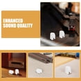 thumbnail image 3 of Raindrops 8Pcs Record Player Stylus Caps White Plastic Needle Protector Replacement Accessory, 3 of 8