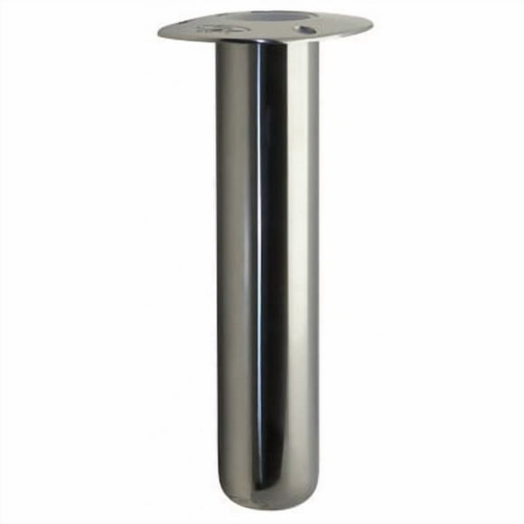 C.E. Smith Fishing Rod Holder 53680CA Use To Hold Fishing Rod; Flush Mount; Cradle Type Hold; 316L Stainless Steel; 10-1/2 Inch Length Tube; 1-7/8 Inch Inner Diameter x 2-1/4 Inch Outer Diameter