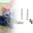 thumbnail image 6 of Almencla 2x RC Body Post Aluminum Shell Holder Mounts for 1/12 1/14 Crawler Car Truck argent, 6 of 7