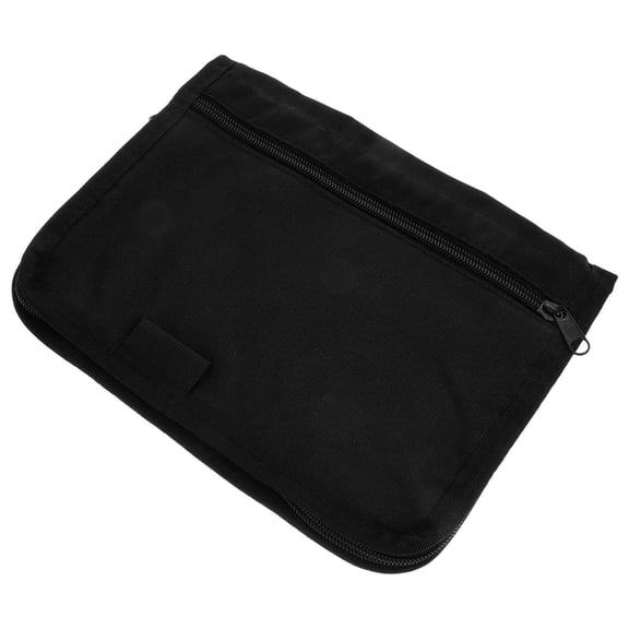 LEORX Car Pouch Organizer Black Large Capacity Multipocket for Documents