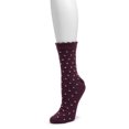 thumbnail image 3 of MUK LUKS Women's Wool Blend Crew Sock, 1-Pack, OSFM, 3 of 5