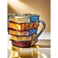 thumbnail image 5 of Vggrvlo Chapter Book Mug Glass 11oz Handmade Colored 3D Painted Glasss Books Mugs Reading Mugs for Books Lovers Best Christmas Valentine Gifts, 5 of 5