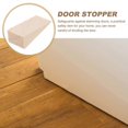 thumbnail image 2 of 5Pcs Door Stop Sturdy Wooden Door Stopper Practical Triangular Wedges Heavy Duty Door Wood Stopper Household Wedge Door Holder for Home Store Use Size, 2 of 4