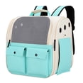 thumbnail image 3 of Large Capacity Pet Backpack For Cats And Dogs Durable Approved With Ventilation Mesh Comfortable Shoulder Straps For Travel Hiking Outdoor Adventures, 3 of 5