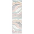 thumbnail image 2 of Safavieh Hollywood Dalton Abstract Runner Rug, Gray/Pink, 2'3" x 6', 2 of 11