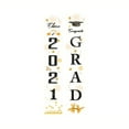 thumbnail image 2 of WREESH 2021 Bannières de Graduation Drapeaux Suspendus Porche Bannière Décorations de Fête de Graduation, 2 of 2