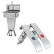 thumbnail image 4 of Válvula De Rodilla De Cierre Automático, Piezas De Grifo Duraderas, Rosca G1/2 Para Bar Home, 4 of 8